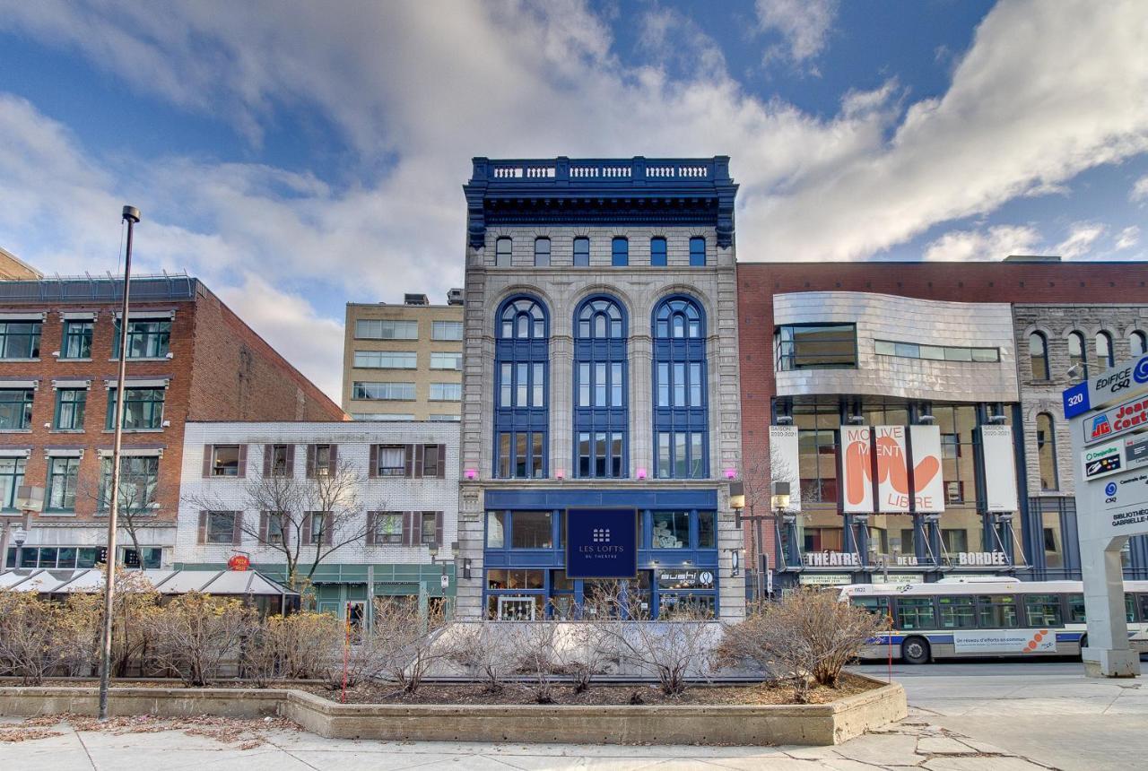 Les Lofts Du Theatre Apartment Quebec City Exterior photo